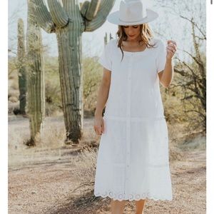 White Roolee Dress